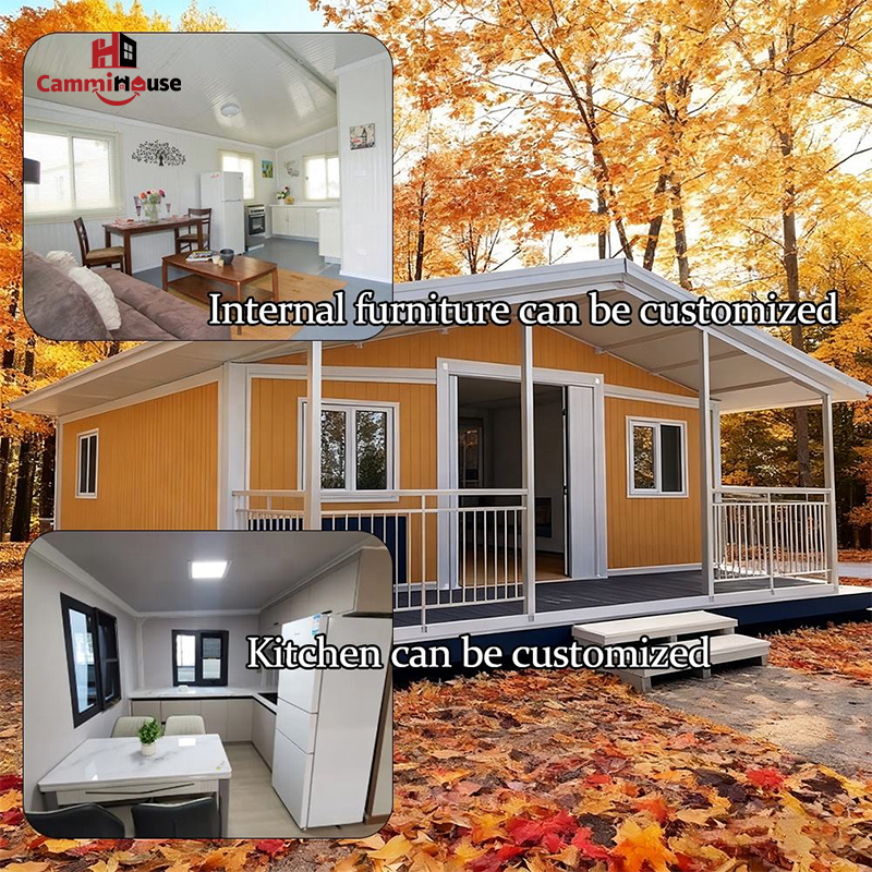 Prefab Container House 2 Bedroom Movable Homes