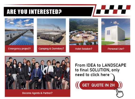 flat pack container house