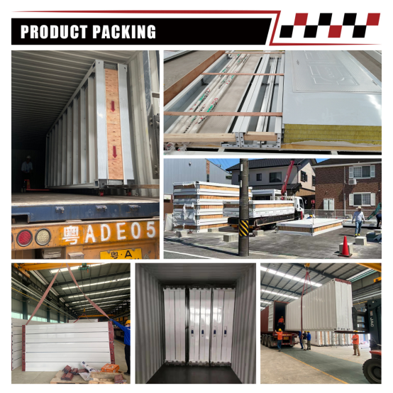 Flat pack container houses