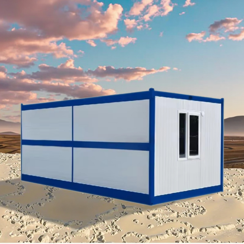 How Is a Folding Container House Actually Built at the Factory?