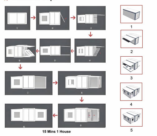 Expandable Container House