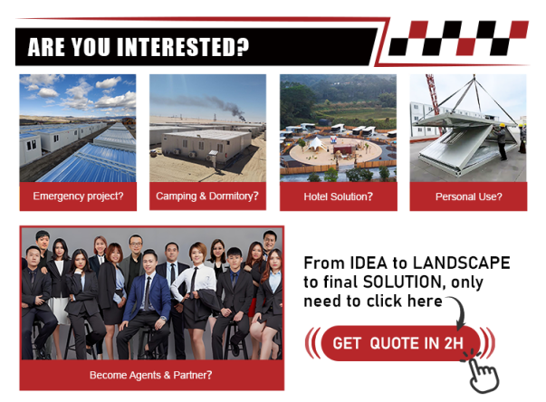 20ft expandable container house