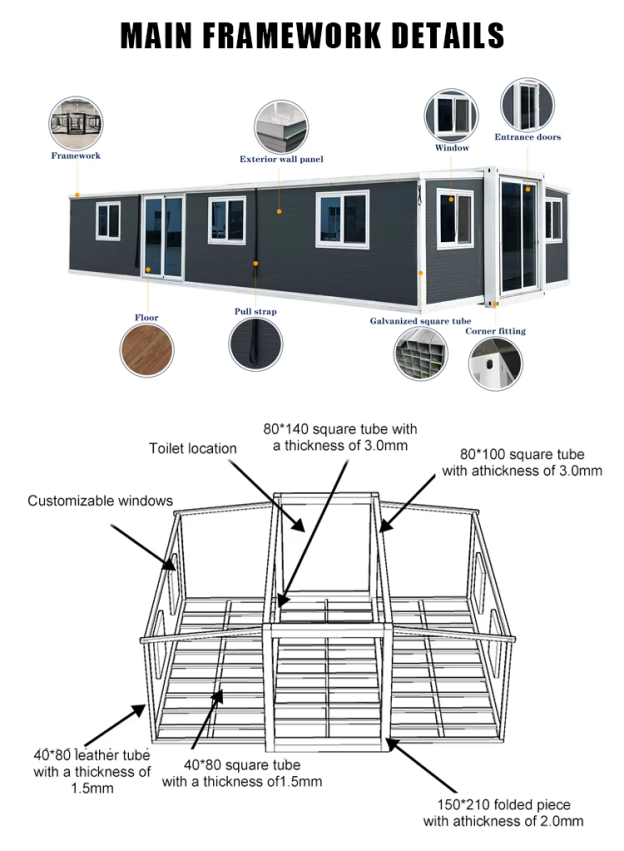 portable container house