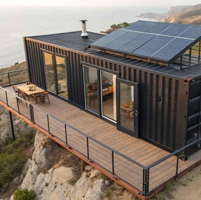 Are prebuilt container homes the best choice for holiday camp rentals?