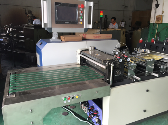 Three Side Sealing Pouch Making Machine