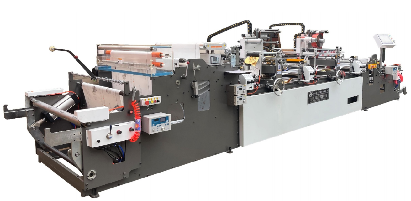 High Speed PE Material Double Colors Stamping Machine