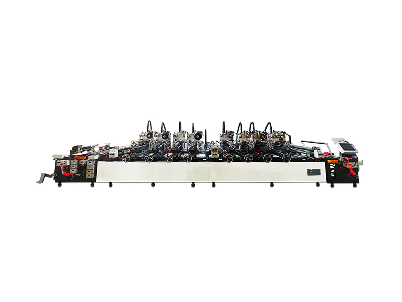 Full Servo Eight Stations Hot Stamping Machine