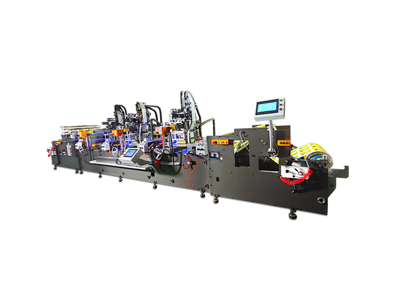 Full Servo Three Stations Upward Force CCD Vision Registered Stamping Machine
