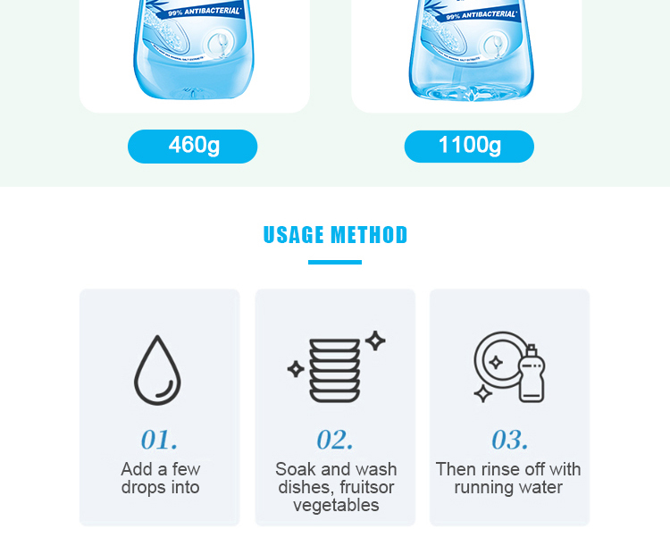 liquid dish detergent