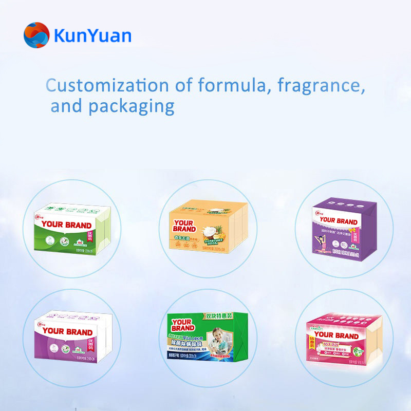 Long Lasting Fragrance Natural Laundry Soap Bar