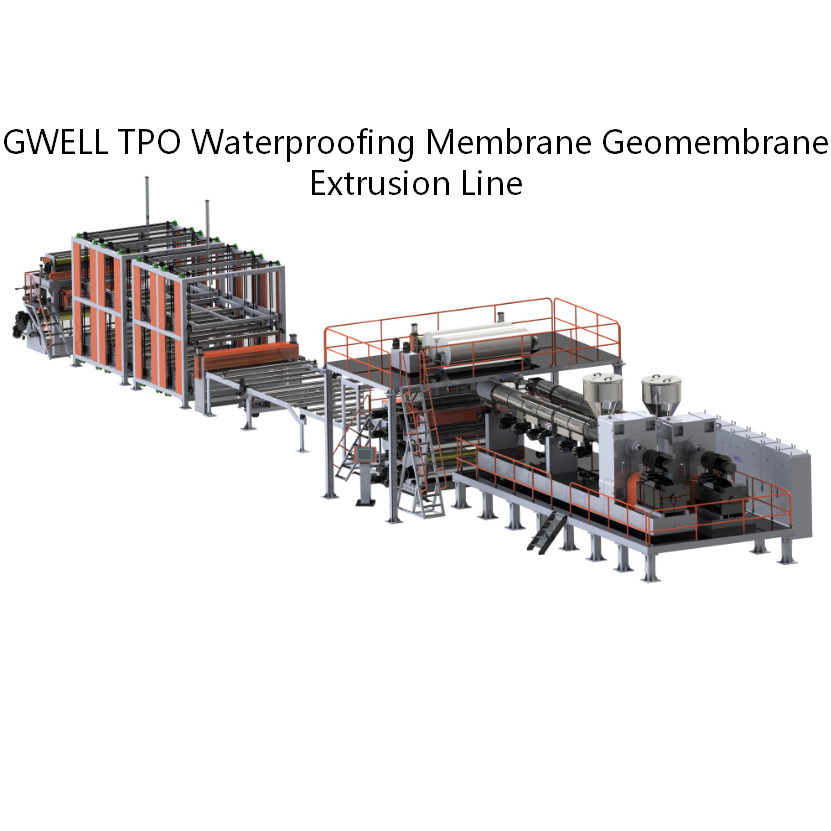 GWELL PE TPO Waterproofing Membrane Geomembrane Extrusion Line