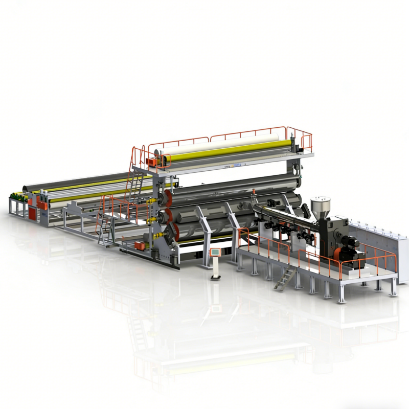 waterproof membrane extrusion line waterproof membrane extrusion line