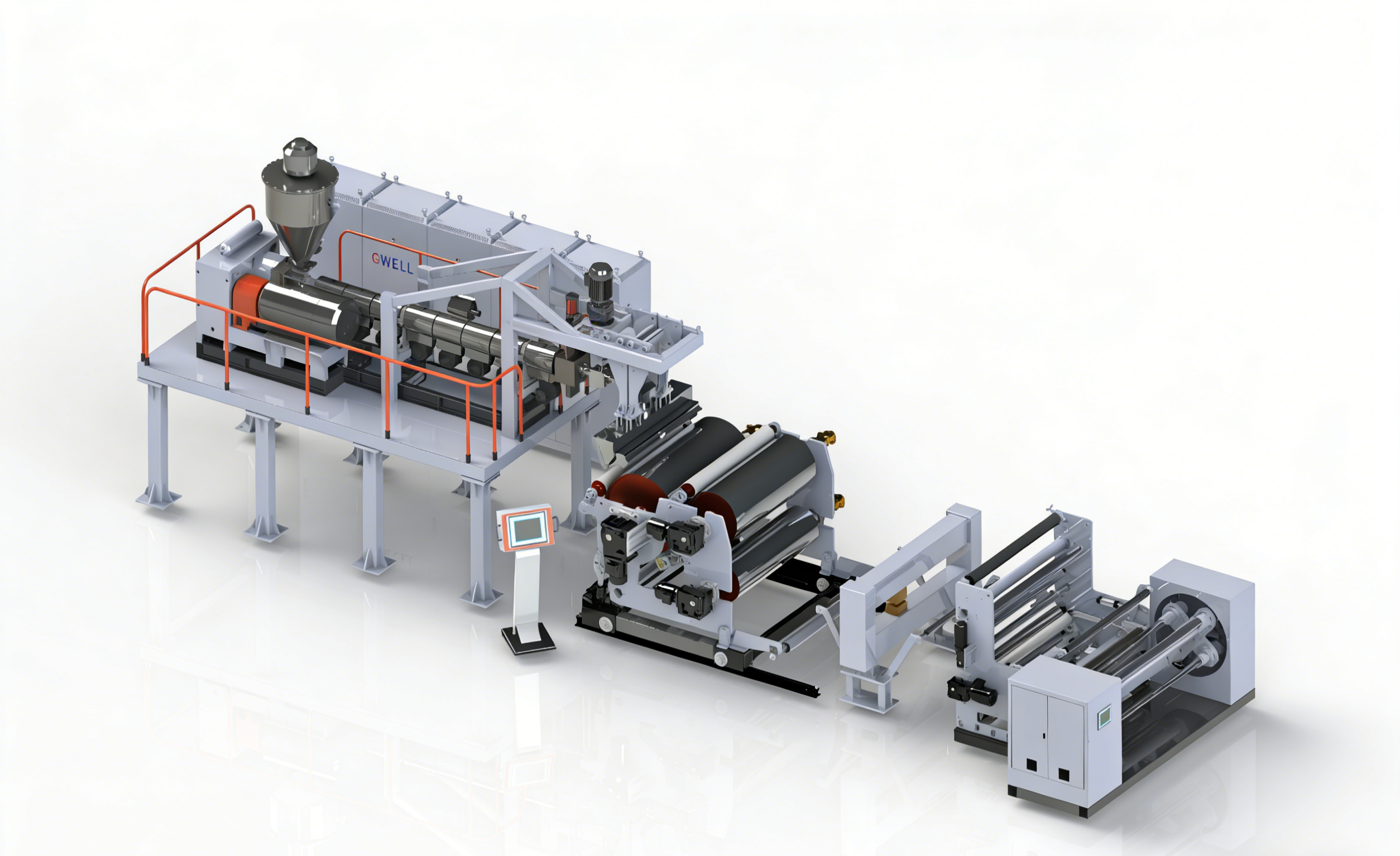 CPP CPE film extrusion line CPP CPE film extrusion line