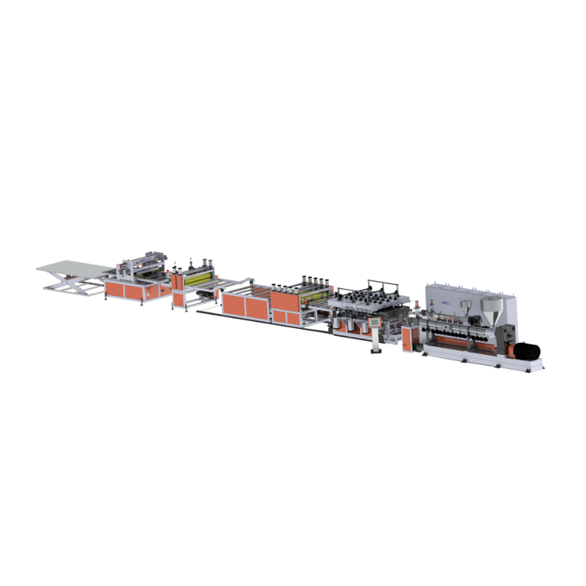 GWELL PP Hollow Grid Plate Extrusion Line