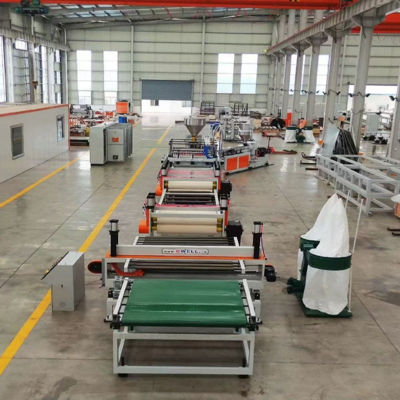GWELL PP Hollow Grid Plate Extrusion Line