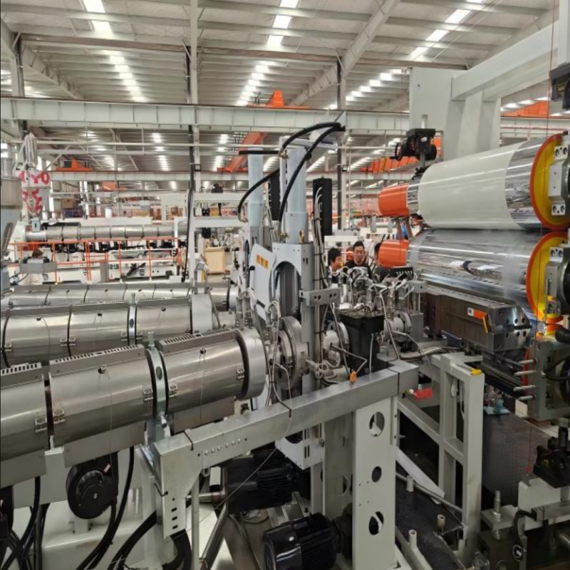 GWELL ABS GPPS Refrigerator Plate Sanitary Board Extrusion Line