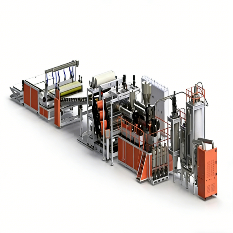 PC PMMA plate extrusion line