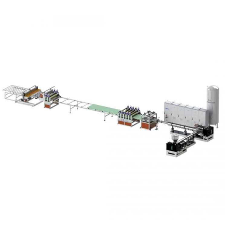board extrusion line
