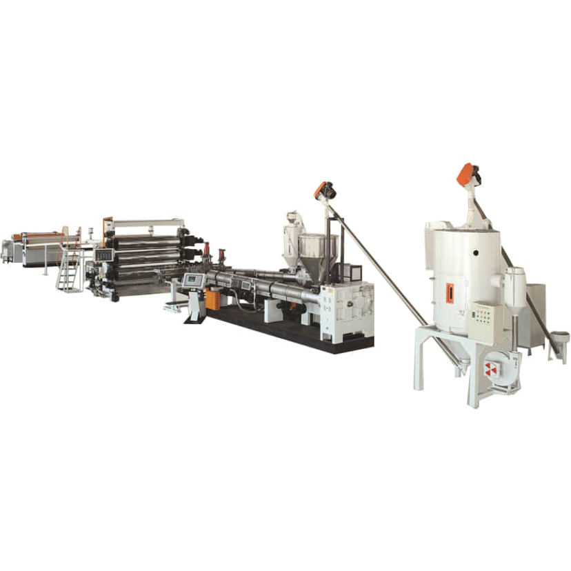 GWELL ABS GPPS Refrigerator Plate Sanitary Board Extrusion Line