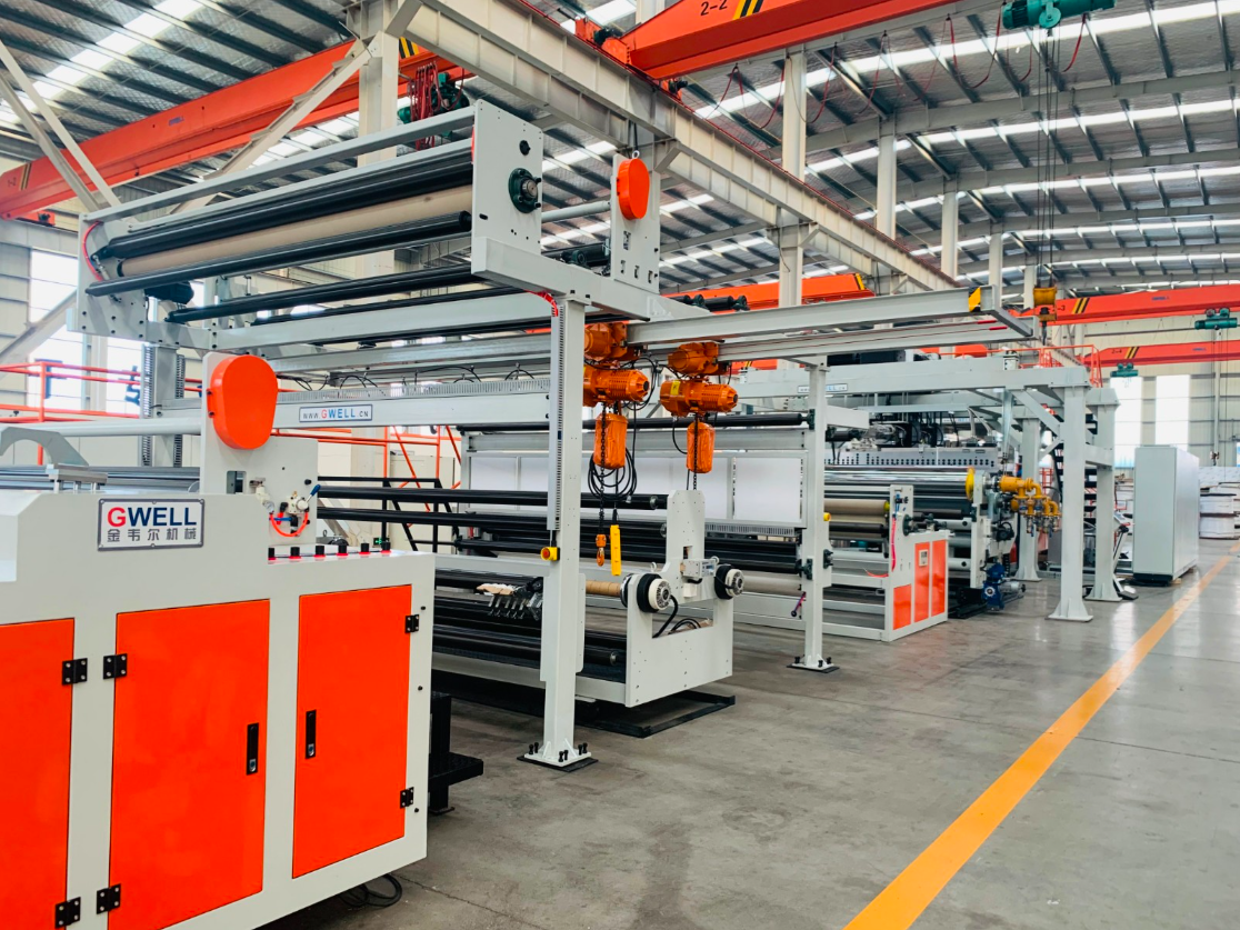 plastic extrusion line