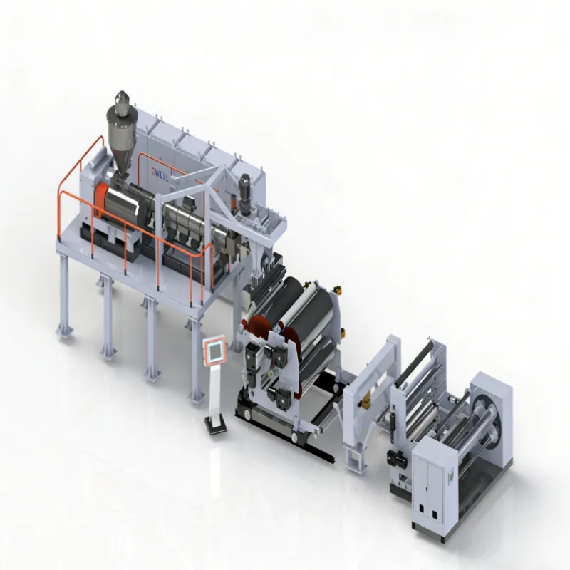 CPE film extrusion line