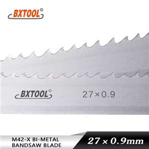cutting metal band saw blades