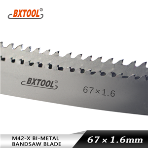 M42-X band saw blades 67mm width