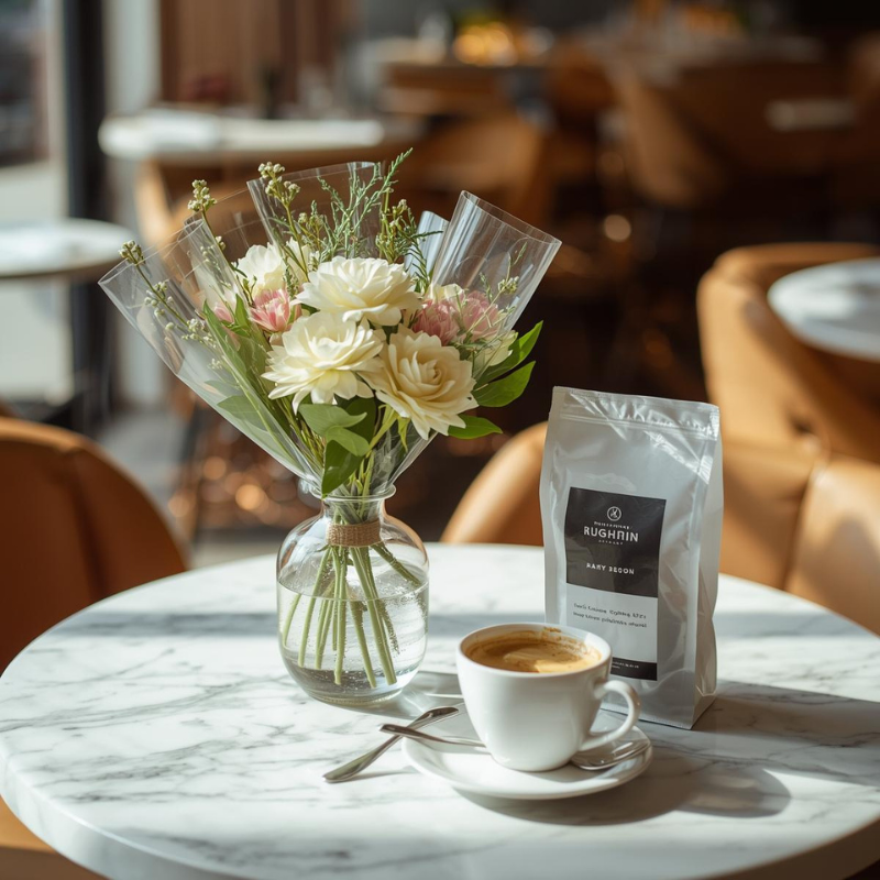 Compostable flower wrap