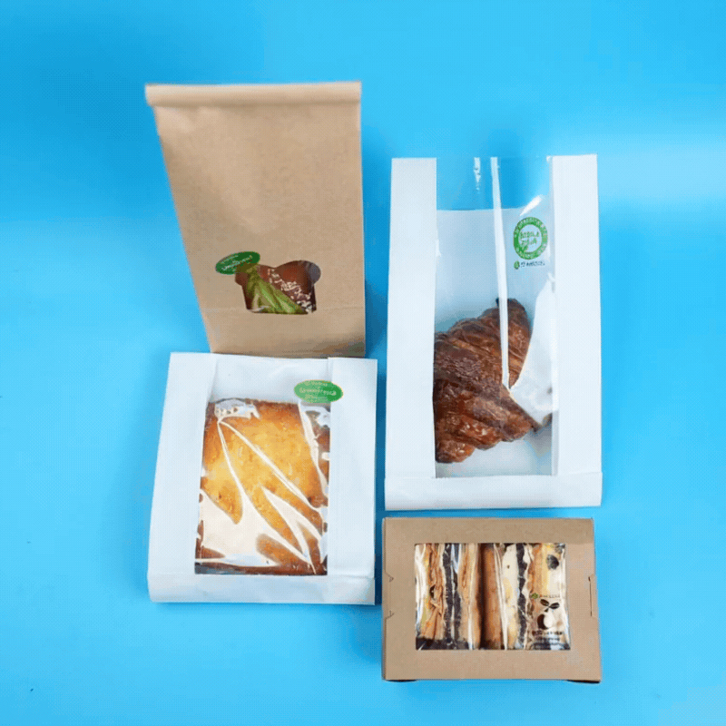 Window Paper Laminate Compostable BOPLA Film