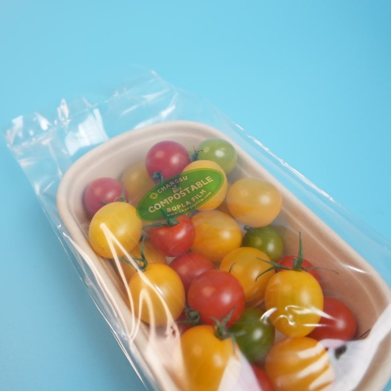 Bio Based Compostable BOPLA Film for Fresh Produce