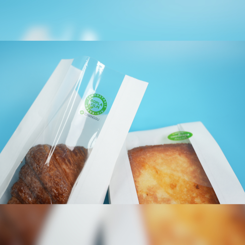 Compostable BOPLA Window Film for Bakery
