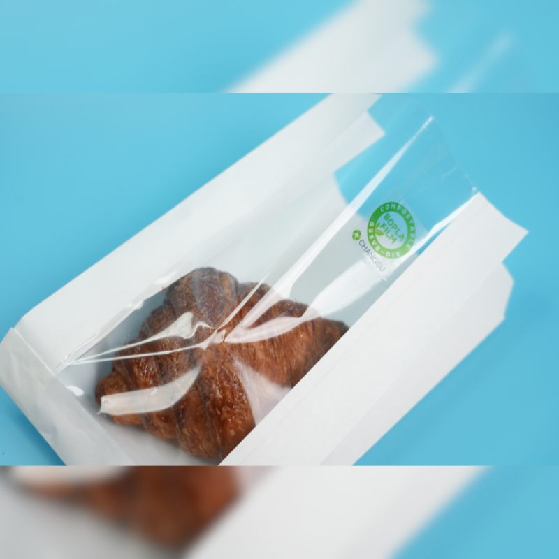 Compostable BOPLA Window Film for Bakery