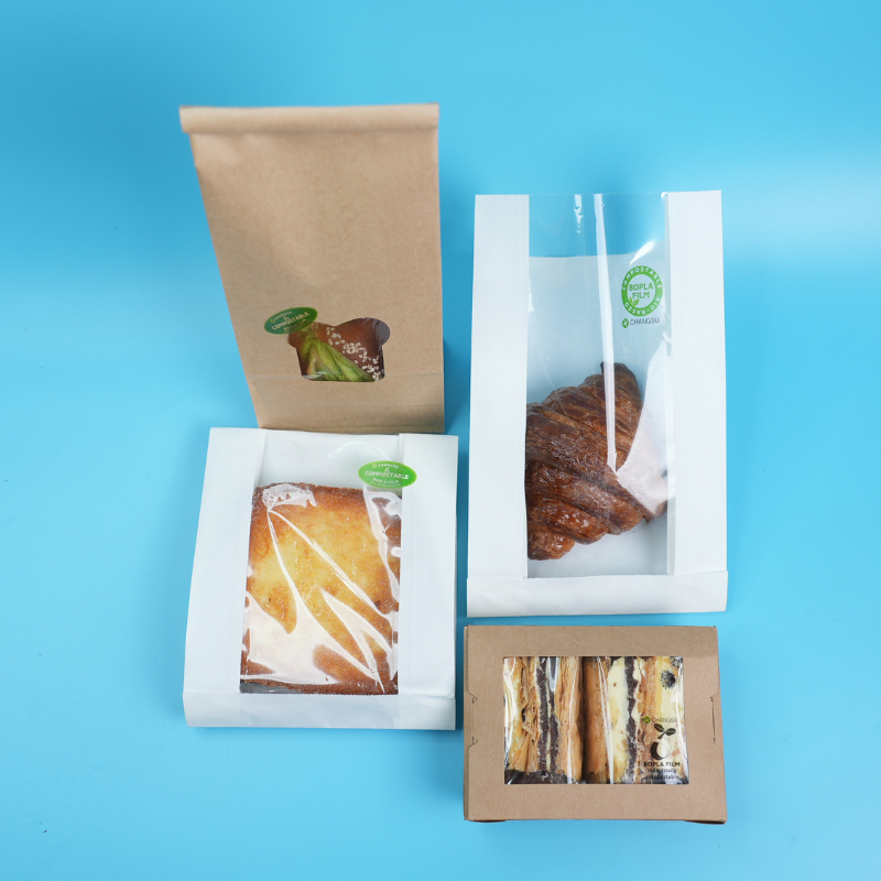 Biodegradable Compostable BOPLA Film for Bakery