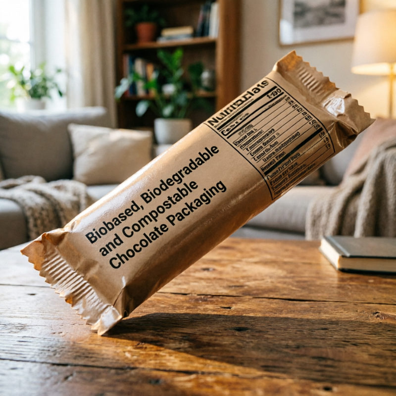 Biodegradable Compostable BOPLA Film for Confectionery