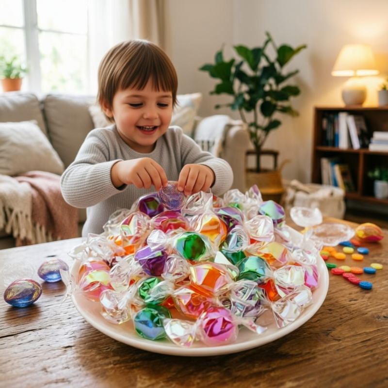 Biodegradable Compostable BOPLA Film for Confectionery
