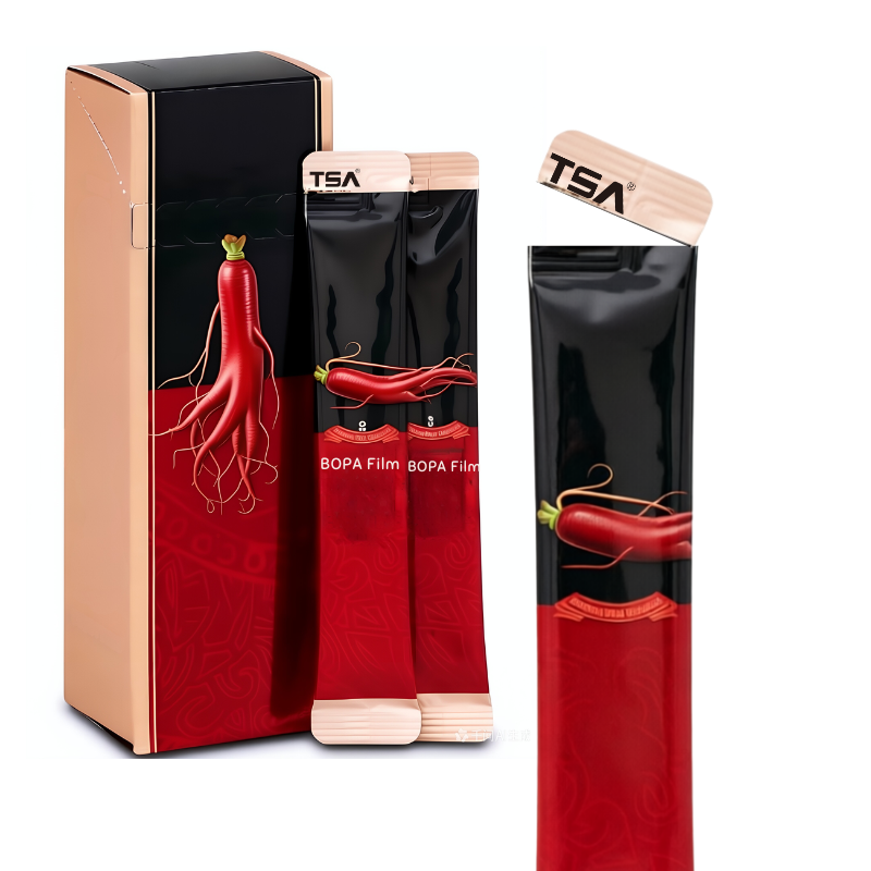 Easy Open Red Ginseng Drink Packaging