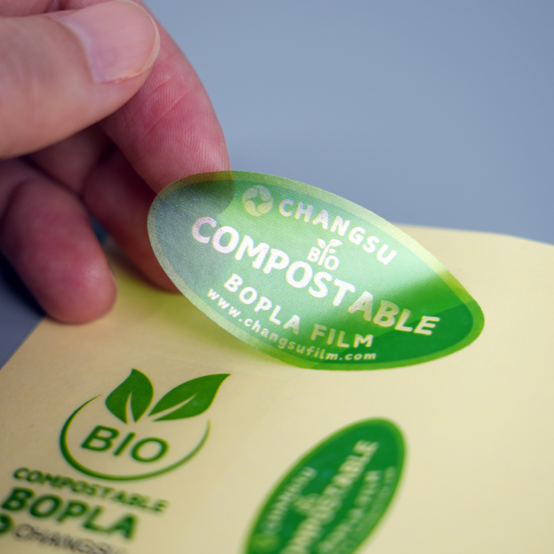Biobased Compostable BOPLA Film for Label