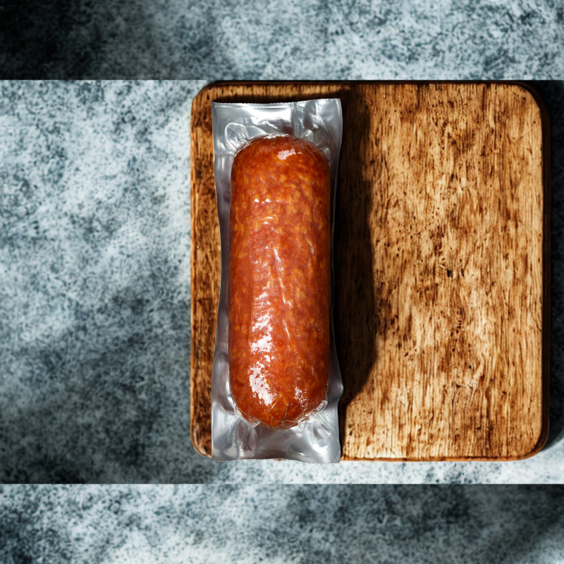 Tear-resistant easy open meat packaging