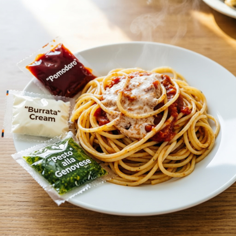 Straight Tear BOPA Film for Oil or Sauce Sachet