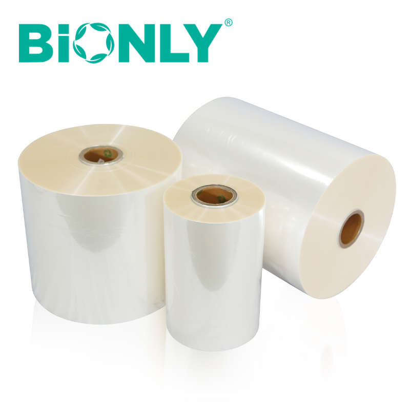 Compostable Paper Laminated BOPLA Packaging Film