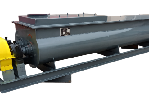 Working principle of double-shaft humidifier mixer