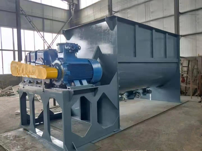 The dual-shaft humidifier mixer The dual-shaft humidifier mixer
