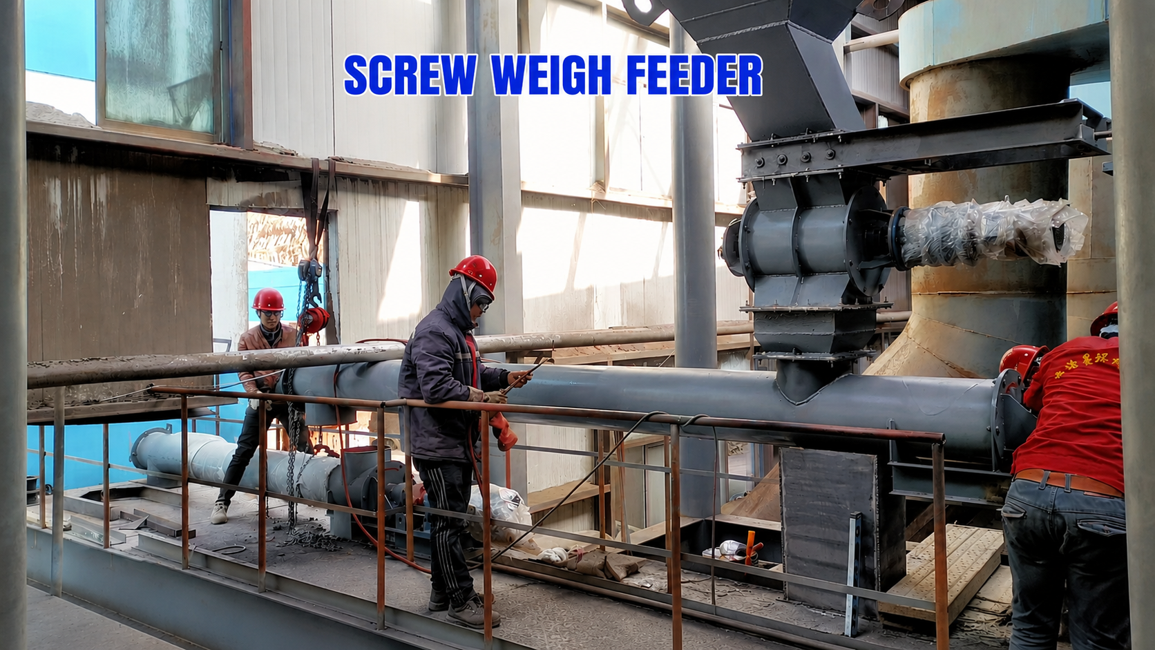 Screw feeder scale Screw feeder scale