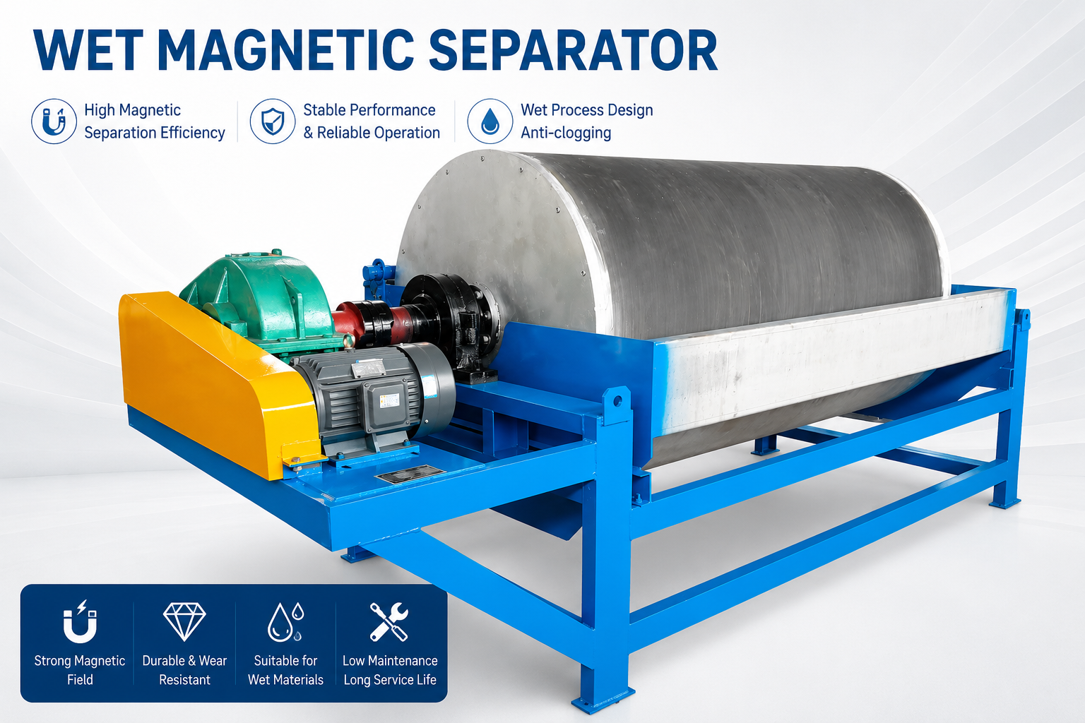 Wet Magnetic Separator Wet Magnetic Separator