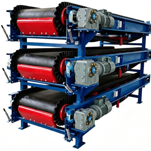 BELT FEEDERS FOR BULK MATERIALS