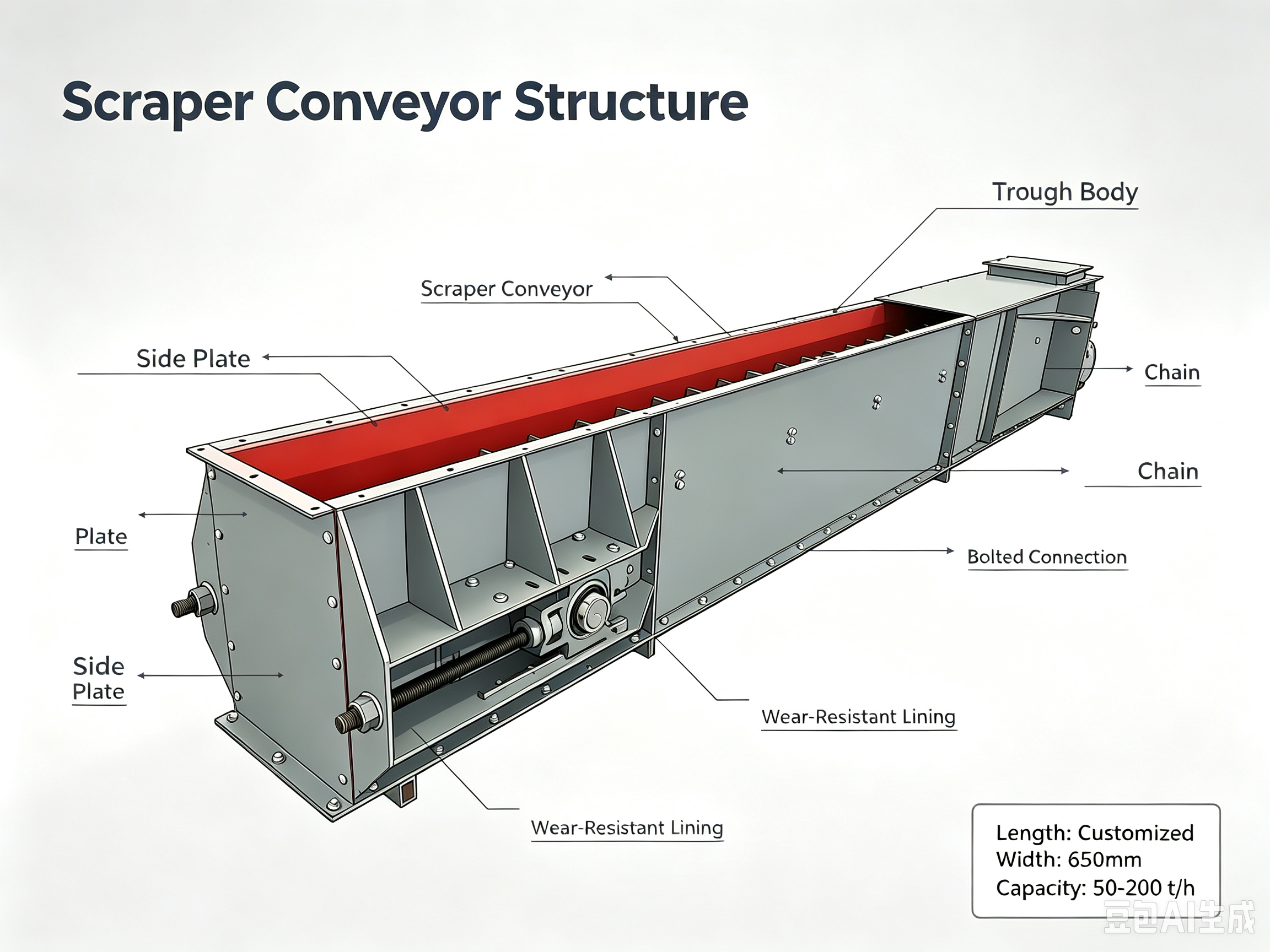 Scraper Conveyor Scraper Conveyor