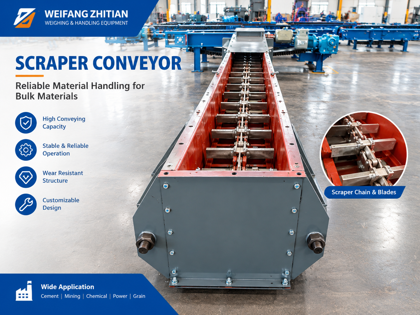 conveyor scraper conveyor scraper