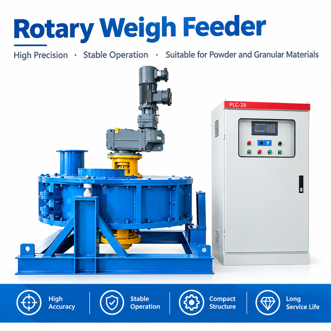 Rotary Weigh Feeder for Cement