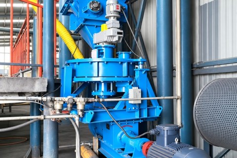 Pengumpan Timbang Rotor untuk Pengukuran Batubara Bubuk