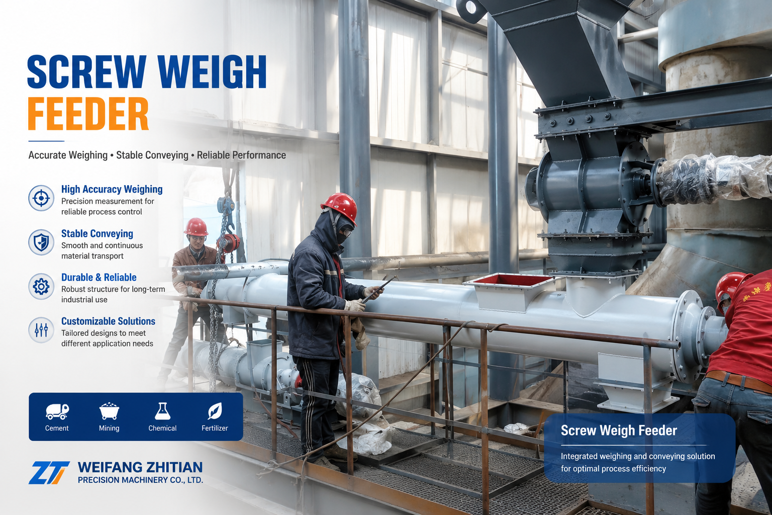 Weighing Screw Feeders